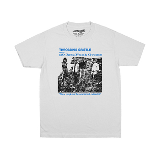 Throbbing Gristle工业先驱短袖20 Jazz Funk Greats纯棉休闲T恤