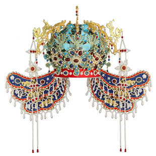 定陵十二龙九凤冠宫廷明制汉服婚礼头冠燕居冠孝靖皇后礼冠二创