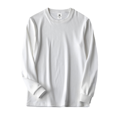 简木迹260克圆领双面德绒打底衫