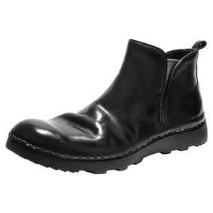 DREAMBOX钧博意大利马臀皮切尔西靴秋冬男女款皮靴纯手工英伦短靴