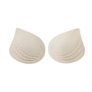 乳胶胸垫插片超薄款大胸显小美背内衣文胸垫片内衬替换泳衣分体式