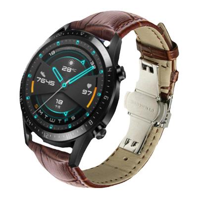 适用gt3真皮材质手表带男