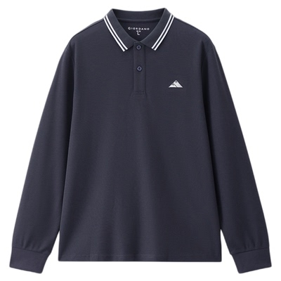 Giordano/佐丹奴秋季长袖POLO衫