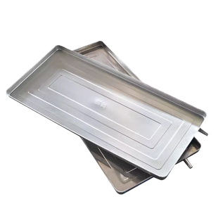 空调外机接水盘 塑料不锈钢1.5P2匹3P5P室外机冷凝水排水滴水托盘