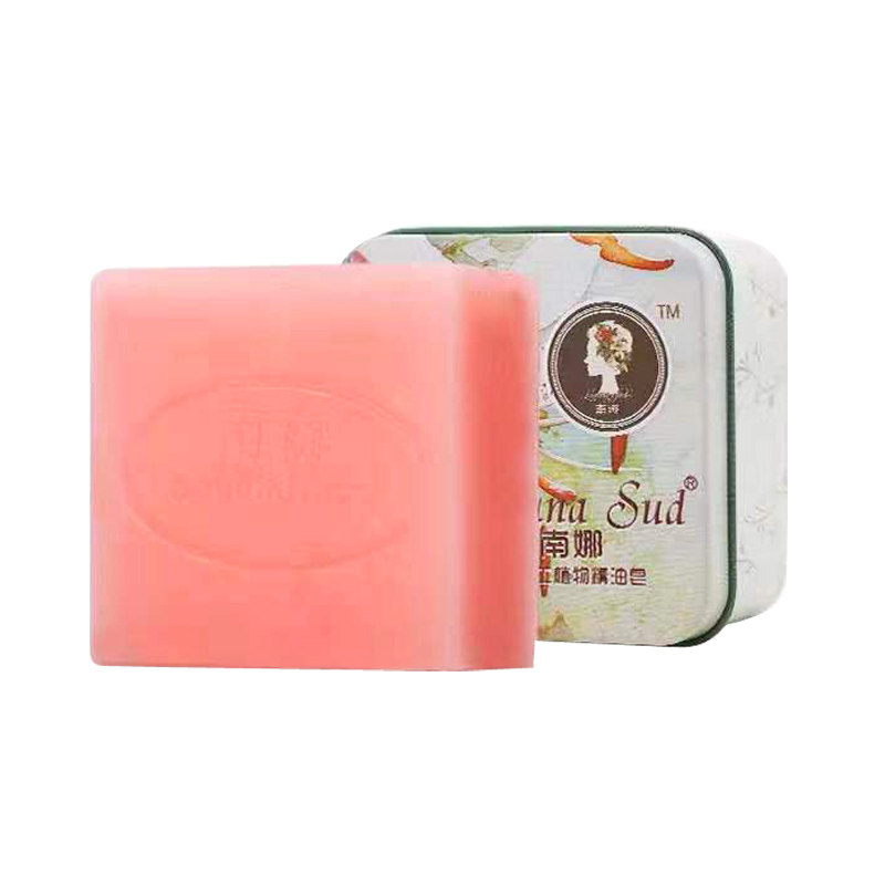 LAGUNASUD/南娜水蜜桃手工皂天然保湿精油皂补水亮肤洗脸洁面香皂