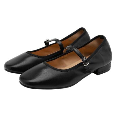 SAPPUN  2025年新款 浅口系带柔软复古玛丽珍平底鞋 星辰韩国代购