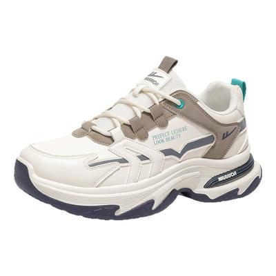 回力男鞋冬季2025新款运动皮面防水休闲跑步百搭学生软底老爹潮鞋