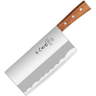 阳江十八子菜刀家用不锈钢斩切刀厨师专用切菜切片刀砍骨刀具厨房