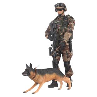 1/6荒漠边防战士陆军兵人手办中国军人模型人偶战友老兵退伍礼物