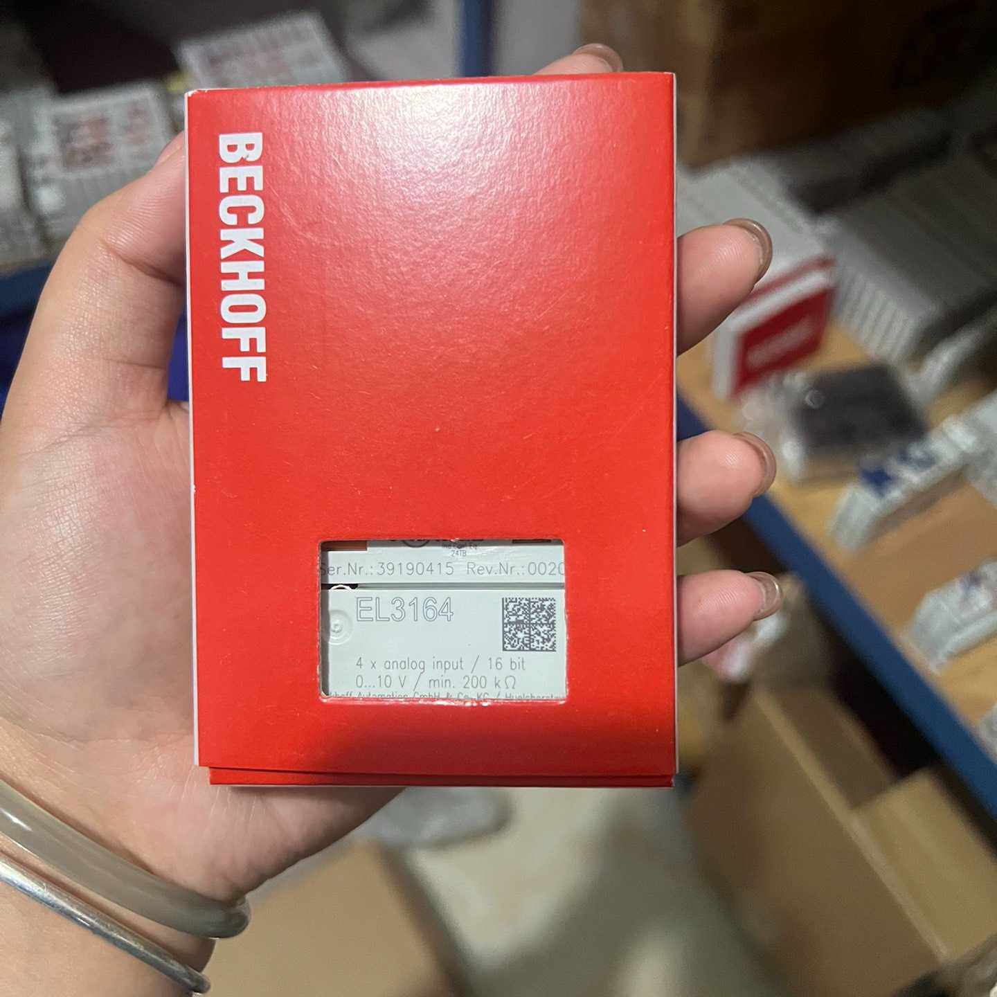 倍福模块EL3164原装正品全新未拆封现货供应包装