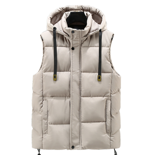 13秋冬季羽绒棉马甲12男孩背心坎肩14青少年15岁初中学生大童外套