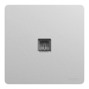 施耐德插座家用六类电脑超五类电脑网线面板信息网络接口皓隽插座