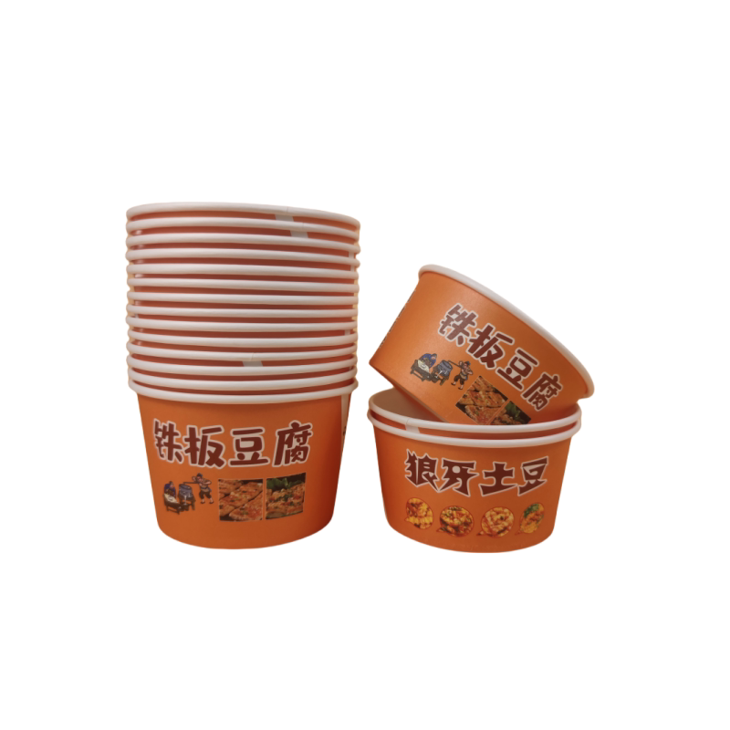 摆摊首选小吃碗不漏油方便好用
