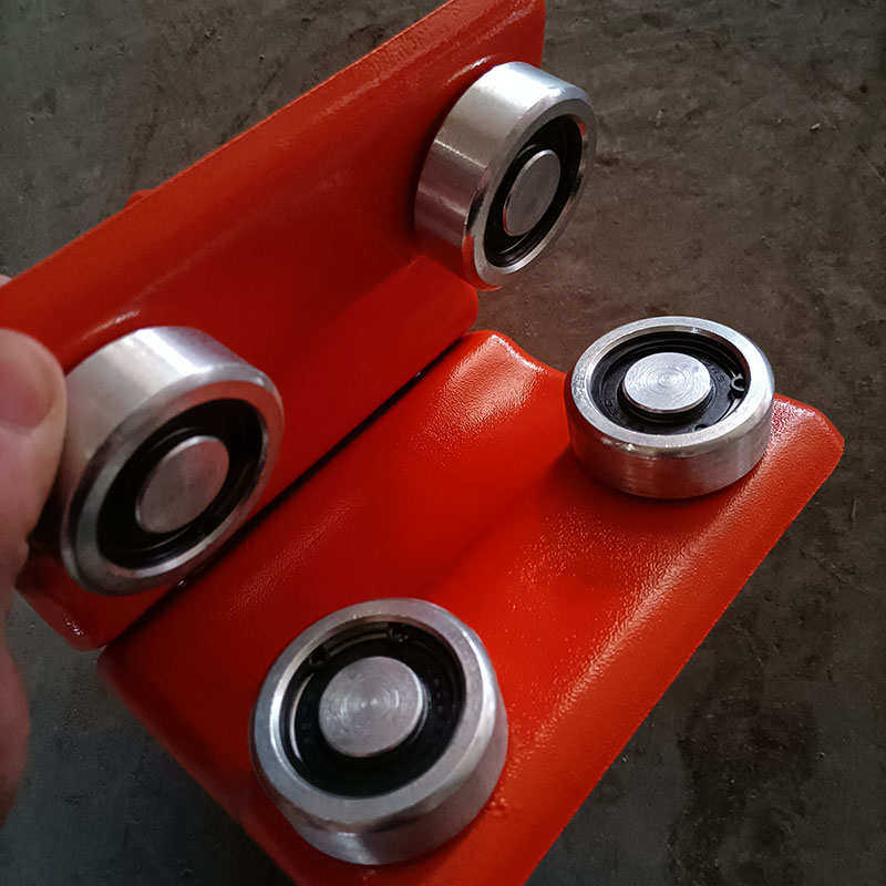 管道跑车滑车手推220V电机起重小跑车圆管电机滑轮小型升降机跑车