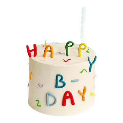 硅胶模具生日快乐巧克力翻糖