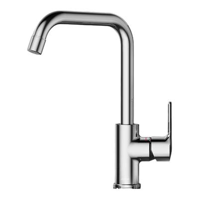 九牧七字型厨房龙头家用冷热防溅水槽万向可旋转洗菜盆碗槽33186