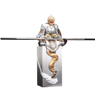 齐天大圣孙悟空创意家居摆件装饰品3D立体浮雕玄关小摆设斗战胜佛