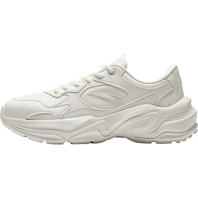 安踏女款厚底网面老爹鞋