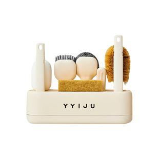 厨房清洁套装洗碗锅神器小工具多功能好物带手柄刷奶瓶的刷子收纳