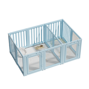 宠物围栏防护栏狗狗围栏栅栏室内家用中小型犬新型狗笼子自由拼接