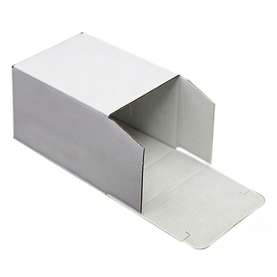 现货白色瓦楞纸盒 三层加硬打包盒 白色坑盒方形白盒玻璃杯包装盒