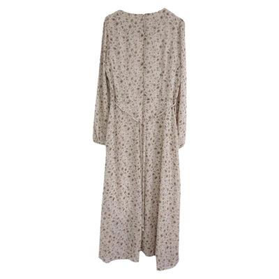 温柔风收腰显瘦连衣裙打底长裙