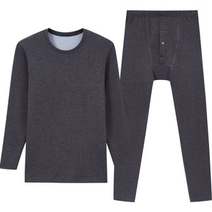 三枪高弹力热力弹秋冬男女透气保暖内衣套装3A抗菌加绒秋衣秋裤