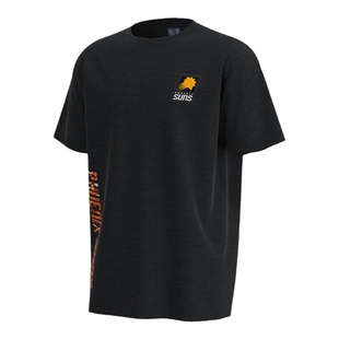 NBA官方正品男女情侣休闲运动舒适短袖圆领T恤太阳队