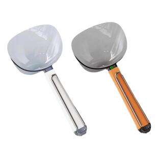 舀米勺多功能厨房家用食品五谷杂粮勺子创意挖面勺零食封口夹量勺