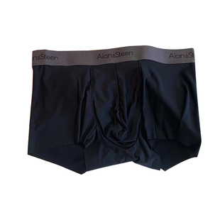 冰丝内裤男士无痕夏薄款短裤男款透气四角裤2025新款男生平角裤