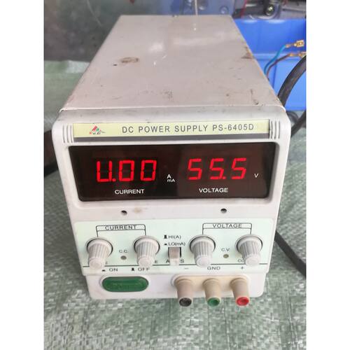 询价-伟利PS-6405D直流稳压电源，正常使用，有线。实物一台。