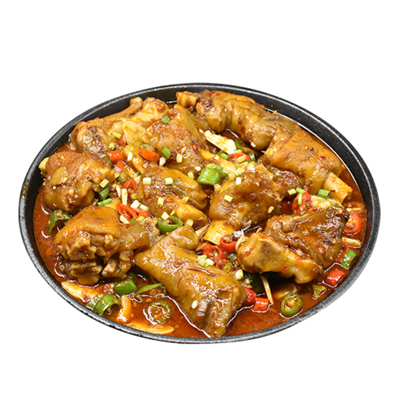 整箱口味羊蹄748g酒店饭店餐饮干锅红烧宴席预制菜半成品商用食材