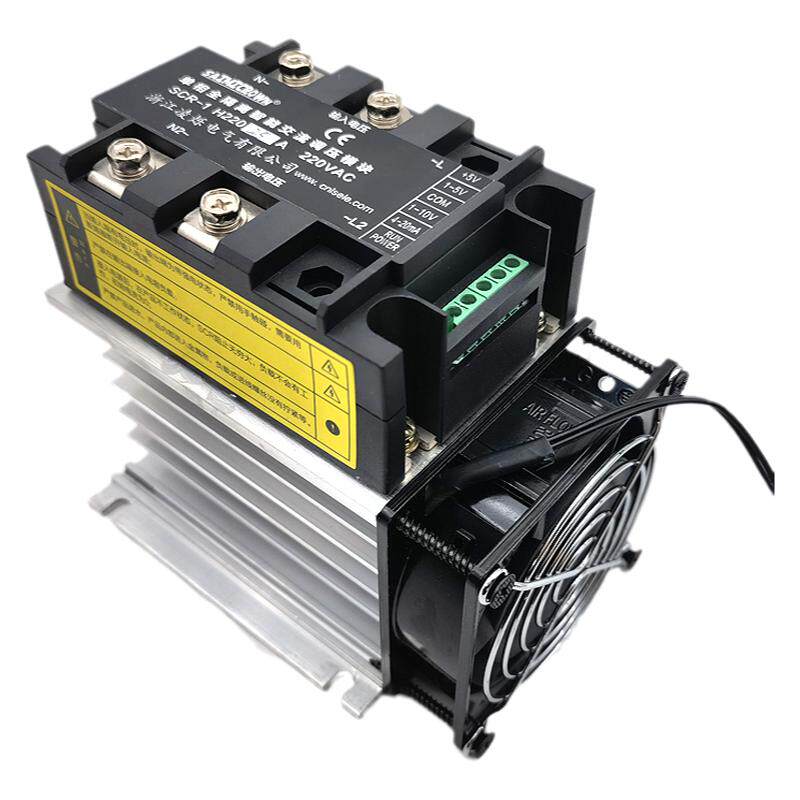可控硅调压模块25A40A SCR 220V380V两相全隔离单相交流调压模块