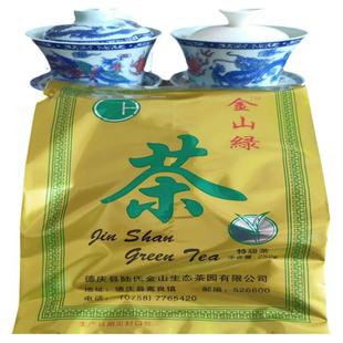 包邮春秋茶德庆龙母故乡特级金山绿茶高山云雾茶汤黄绿茶叶回甘味