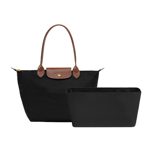 KINGS IN BAG皇冠适用于Longchamp珑骧饺子包绸缎收纳整理内胆包