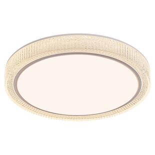 箭牌轻奢卧室吸顶灯简约现代仿水晶房间卧室主灯温馨浪漫书房灯