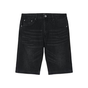 CHEVIGNON法国尚飞扬 破烂做旧水洗牛仔短裤男商场同款高端五分裤