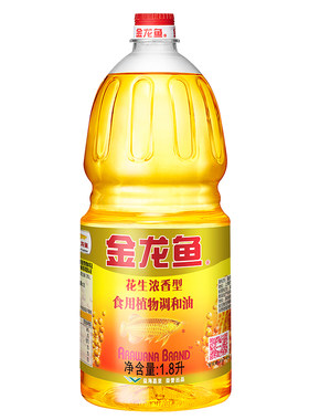 金龙鱼浓香花生调和油1.8L箱装