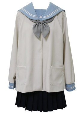 幼稚园白色海军领jk制服套装