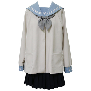 日系幼稚园JK制服原创学生校服海军领JK幼稚园长袖水手服秋冬大码