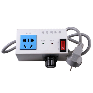 调速器220V大功率调压器旋钮插座