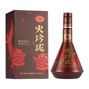剑南春52度剑南火玲珑（舞狮）500ml *1瓶高度白酒自饮聚会收藏
