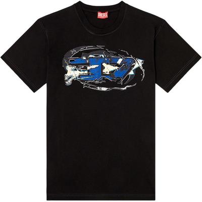 DIESEL男士25早秋短袖T恤