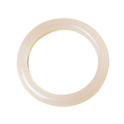 凤飞凰和田玉藕粉手镯甜美送女友