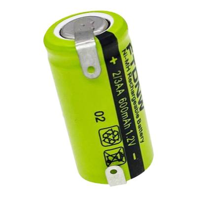 全新1.2V剃须刀充电电池2/3AA600