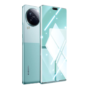 适用小米civi3新款钢化手机膜保护贴纸全胶水凝膜Xiaomi曲面屏无边框Redmi抗指纹三全屏覆盖屏幕超薄耐磨玻璃