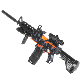 m416软弹枪儿童玩具男孩电动连发狙击枪AK47冲锋机关枪黑科技射程