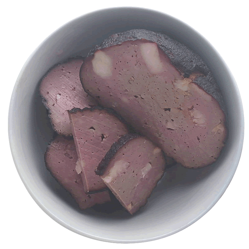 柴火猪血丸子310g湖南烟熏豆腐干