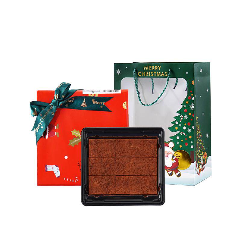 情人节巧克力礼盒装送男友女友 黑巧松露巧克力牛奶味纯可可脂