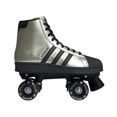 SUPERSTAR SKATE 82双排轮滑溜冰鞋女子adidas阿迪达斯三叶草